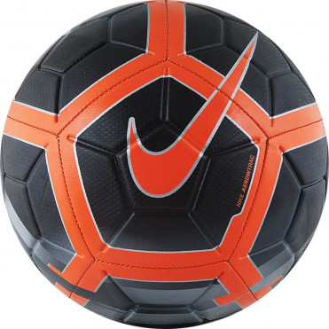 Мяч футбольный NIKE Strike SC3147-010 размер 5 серо-черно-оранж